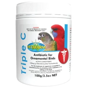 Triple C – Antibiotic Treatment for Ornamental Birds