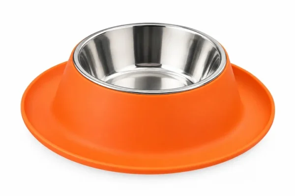 Non-Slip Stainless Steel Pet Feeding Bowl